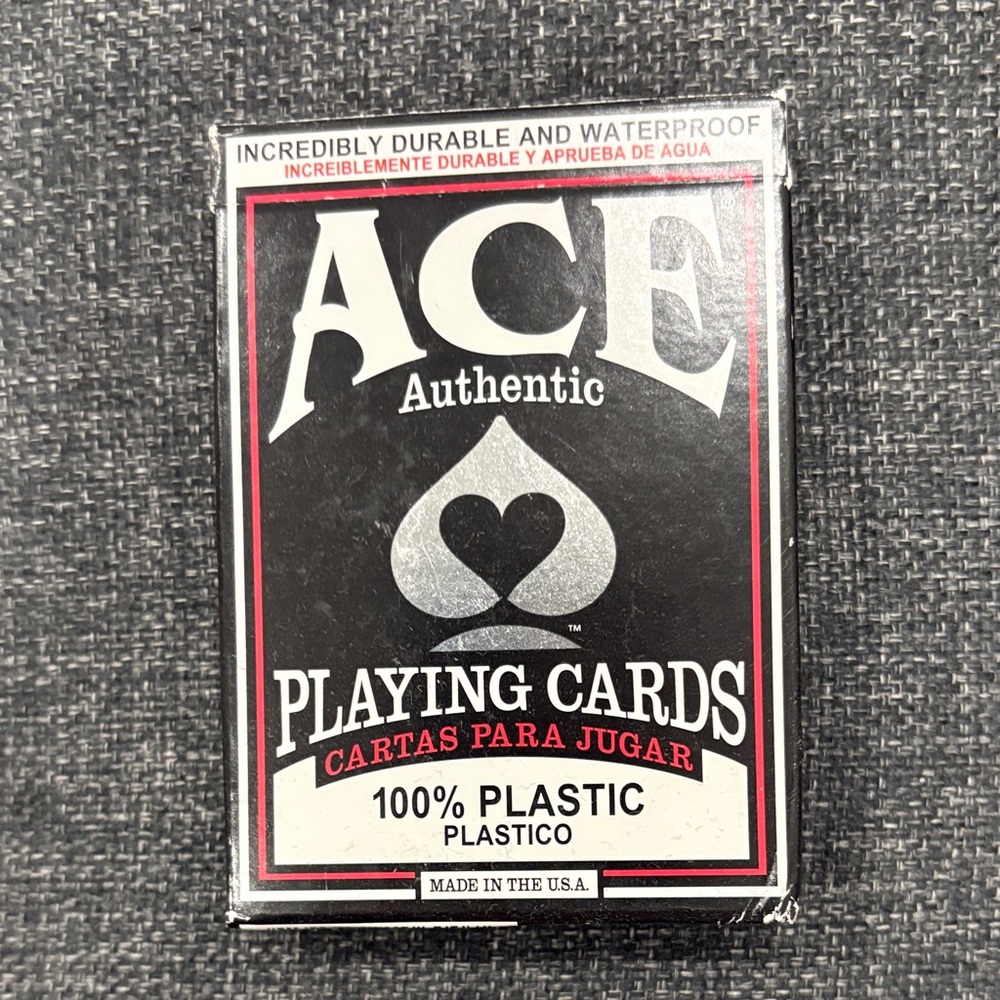 ACE Authentic Waterproof Playing Cards